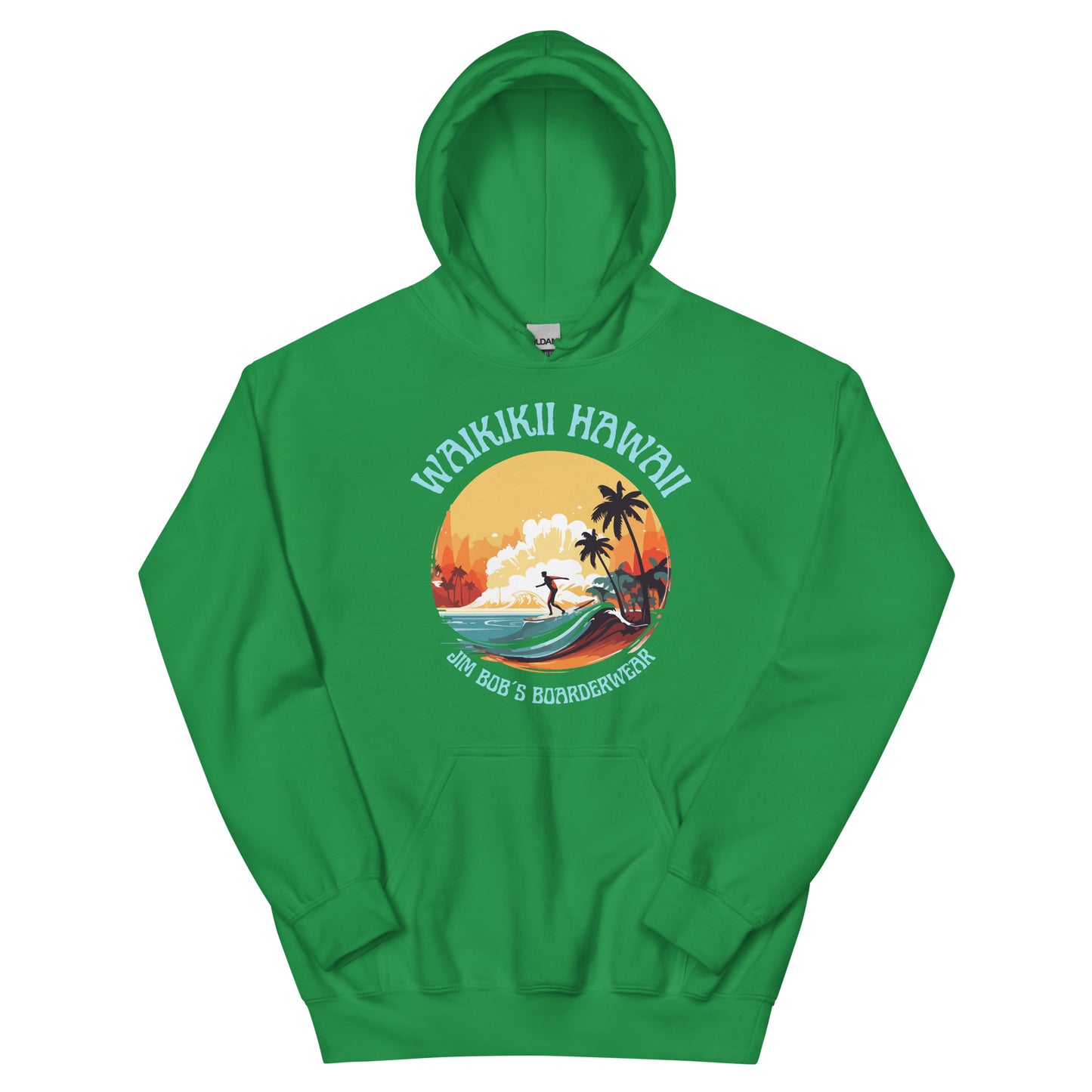 Sudadera con capucha de surf para hombre