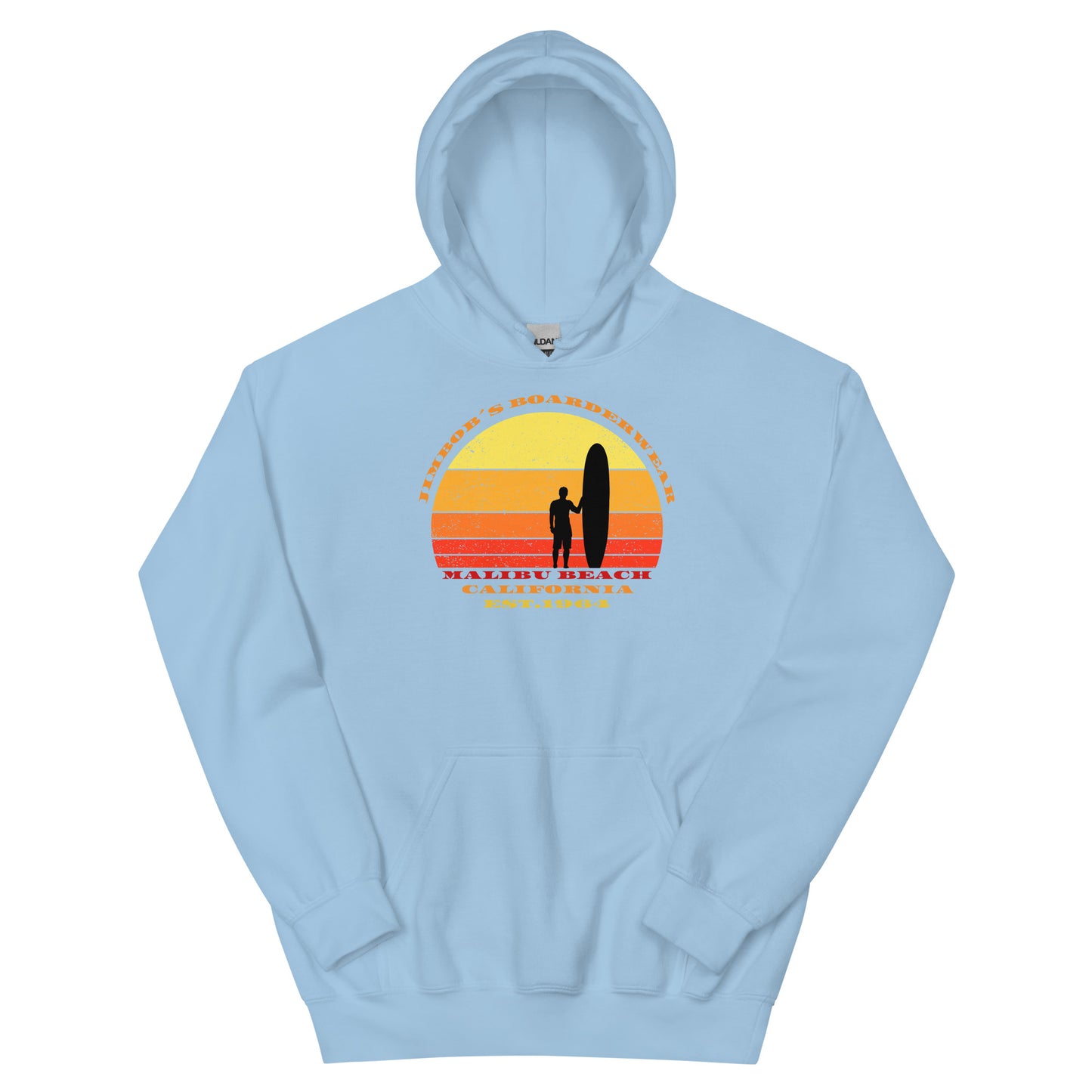 Sudadera con capucha de surf para hombre