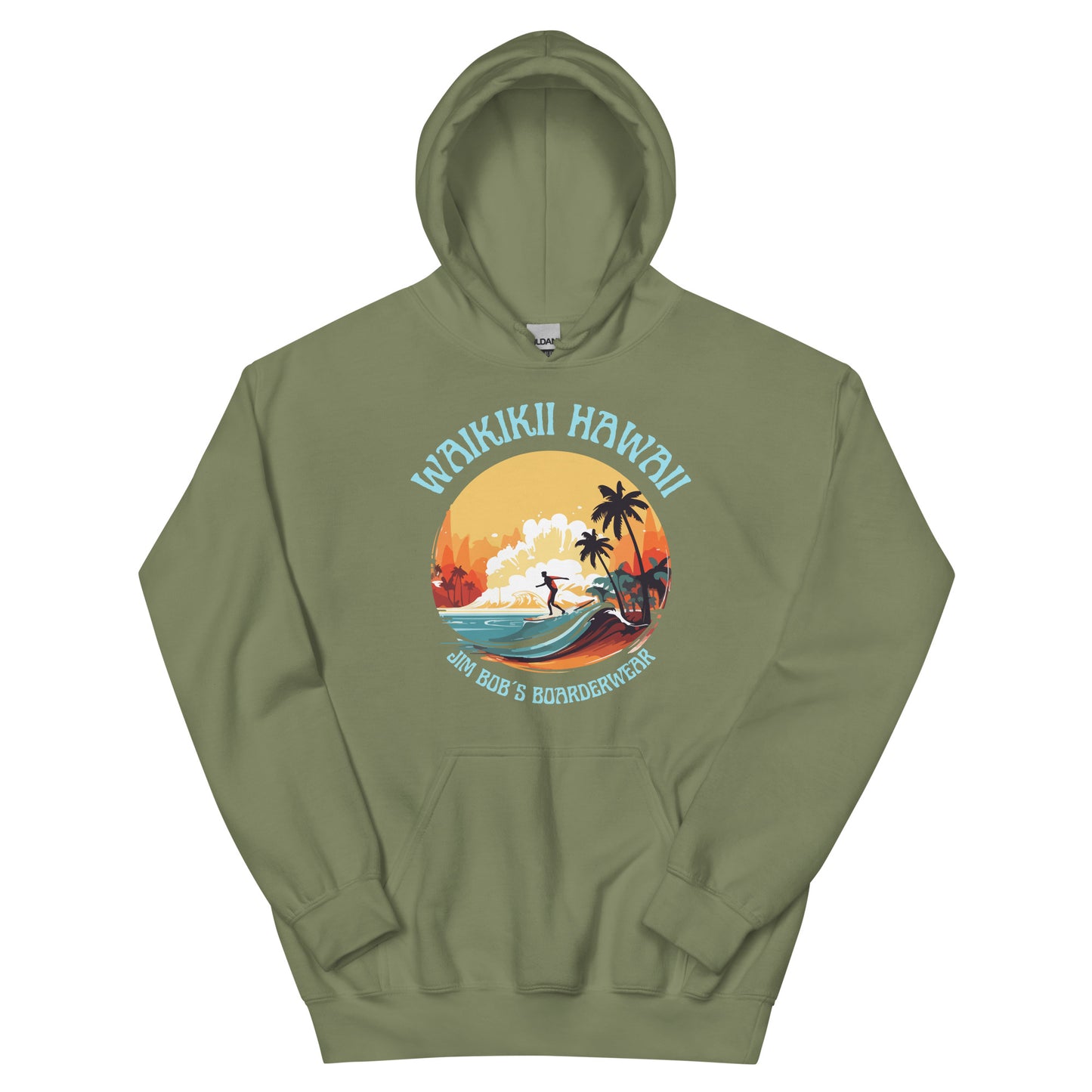 Sudadera con capucha de surf para hombre