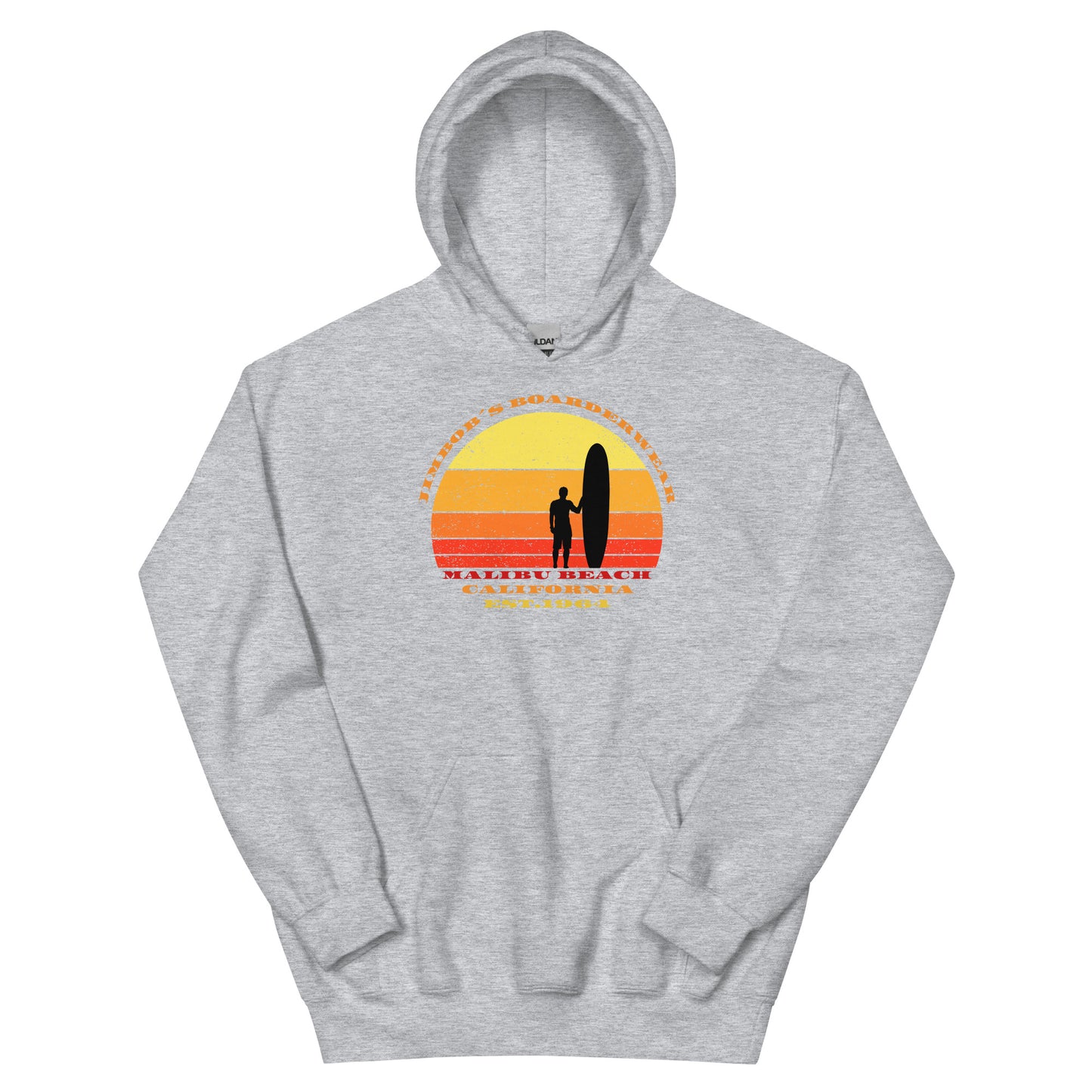 Sudadera con capucha de surf para hombre