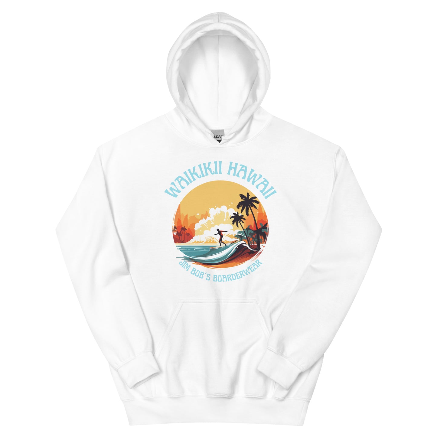 Sudadera con capucha de surf para hombre