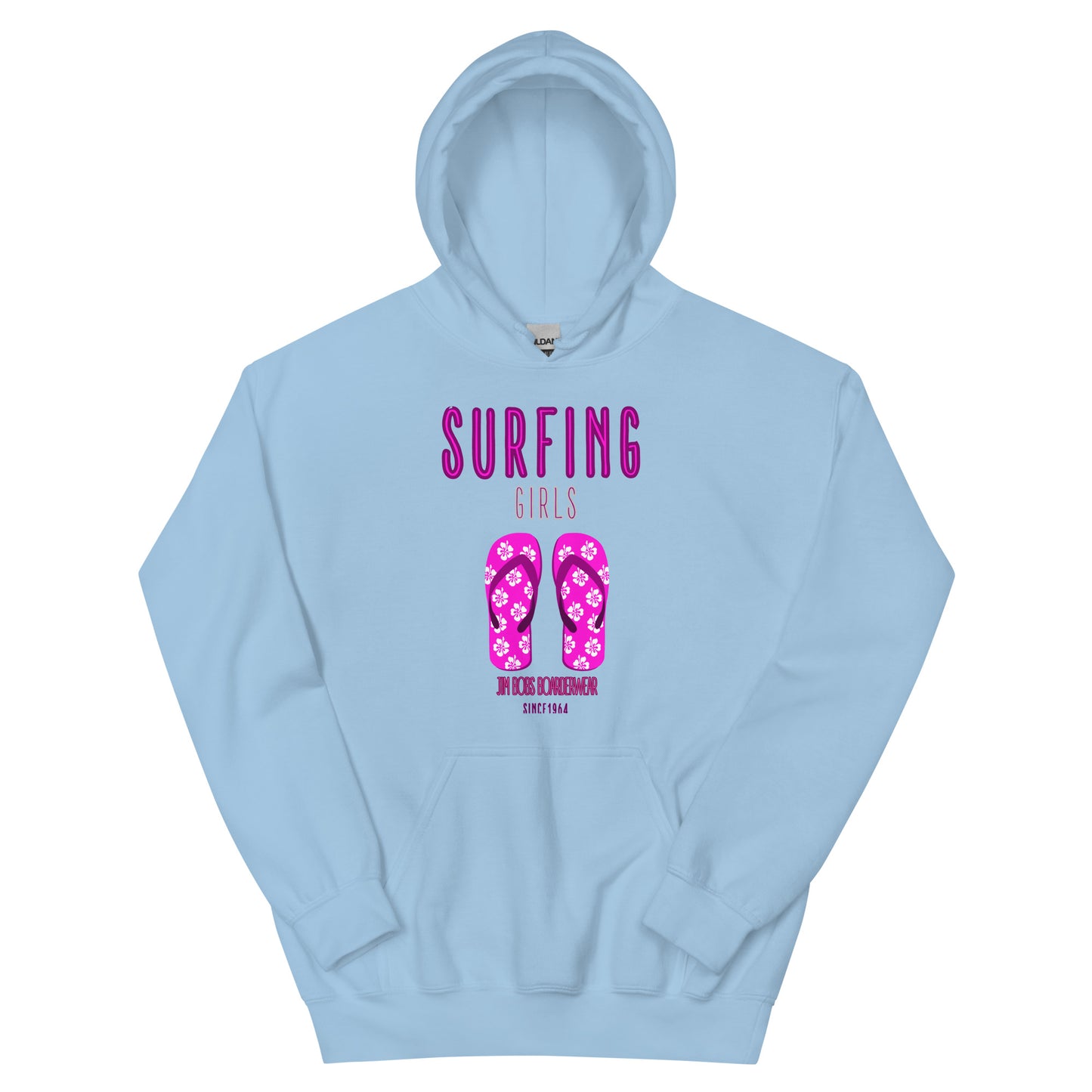 Sudadera con capucha Surf Mujer