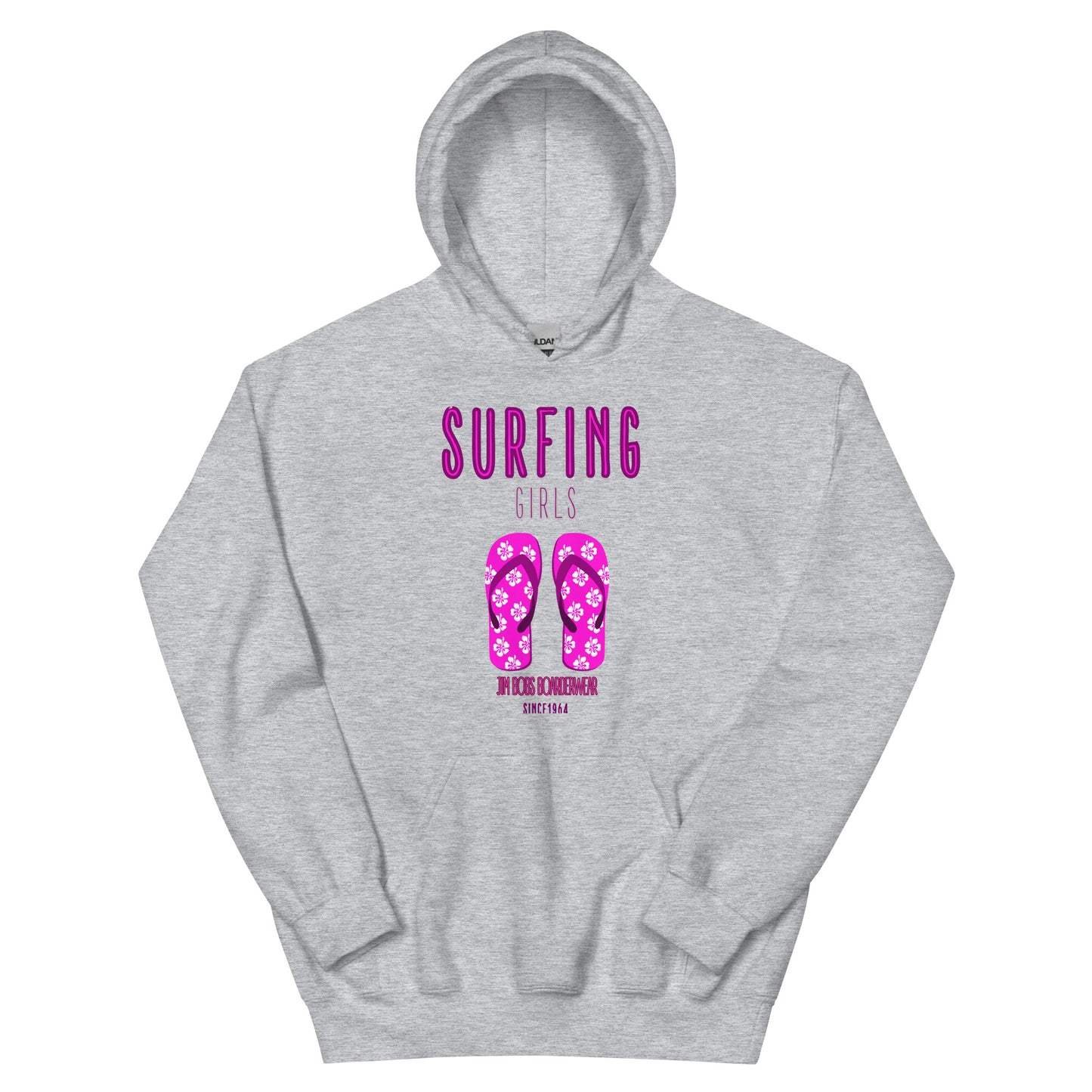 Sudadera con capucha Surf Mujer